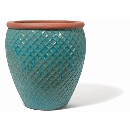 Kirschke Pflanzgefäß Farmhouse Pond 22 Cm Green 1 Kirschke Pflanzgefäß Farmhouse Pond 22 Cm Green