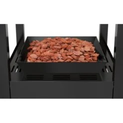 Gaskamin Ridera 6,5 KW Mit Panoramaglas Und Lava-Deko-Steinen -Haushaltswaren Geschäft 048126602964 CU01 090720 L