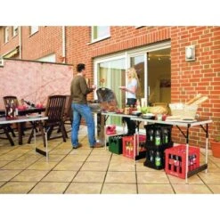 LUX Multifunktionstisch Aluminium 3-teilig -Haushaltswaren Geschäft 103944 picture 5 1