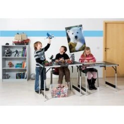 LUX Multifunktionstisch Aluminium 3-teilig -Haushaltswaren Geschäft 103944 picture 5