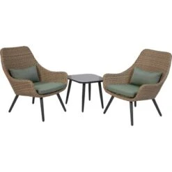 Balkonmöbel-Set Aliceville 3-teilig Polyrattan Grün-Grau 21 Balkonmöbel-Set Aliceville 3-teilig Polyrattan Grün-Grau -Haushaltswaren Geschäft 124977651 S01 250618 RET01