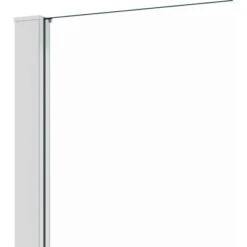 Baliv Seitenwand Für Duschkabine DUK-80-30W 80 Cm X 190 Cm Chrom -Haushaltswaren Geschäft 250312107751 CU01 190221 L