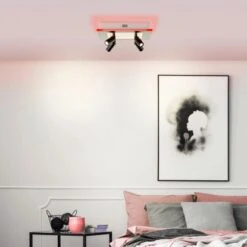 Brilliant LED-Spotplatte Alfie 4-flammig Weiß Und Schwarz -Haushaltswaren Geschäft 4004353412301 4731 AB 20