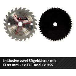 Einhell Power X-Change Akku-Mini Handkreisssäge TE-CS 18/89 Li Solo 16 Einhell Power X-Change Akku-Mini Handkreisssäge TE-CS 18/89 Li Solo -Haushaltswaren Geschäft 4006825646184 2171 06