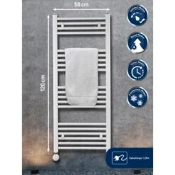 Elektrischer Badheizkörper Wuppertal Mit Programmierbarem Thermostat 600 W 12 Elektrischer Badheizkörper Wuppertal Mit Programmierbarem Thermostat 600 W -Haushaltswaren Geschäft 4007871151554 A01 010819