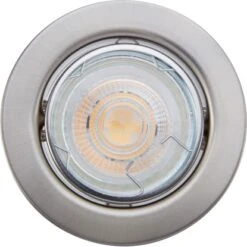LED-Einbauleuchte 86R Metall Nickelfarben 3er-Set 6 LED-Einbauleuchte 86R Metall Nickelfarben 3er-Set -Haushaltswaren Geschäft 4007871191635 30