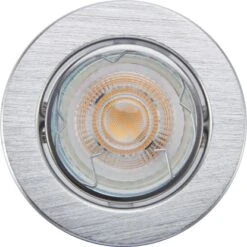 LED-Einbauleuchte 86R Metall Aluminiumfarben 3er-Set -Haushaltswaren Geschäft 4007871191659 30