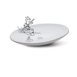 Baliv Aufsatzwaschbecken WBA-7060 Oval 70 Mm X 42 Cm -Haushaltswaren Geschäft 4007874000781 S03 110219 1