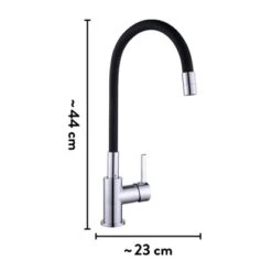 Baliv Küchenarmatur KI-1820 Chrom-Schwarz 13 Baliv Küchenarmatur KI-1820 Chrom-Schwarz -Haushaltswaren Geschäft 4007874206794 40