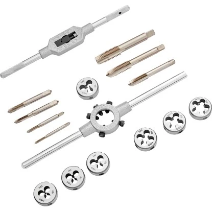 LUX Gewindebohrer-Set Comfort M3 - M12 16-teilig 1 LUX Gewindebohrer-Set Comfort M3 - M12 16-teilig