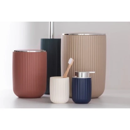 Wenko Schwingdeckeleimer Agropoli L Kosmetikeimer Mit Schwingdeckel 5,5 L Beige 3 Wenko Schwingdeckeleimer Agropoli L Kosmetikeimer Mit Schwingdeckel 5,5 L Beige – Bild 3