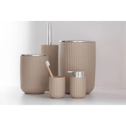 Wenko Schwingdeckeleimer Agropoli L Kosmetikeimer Mit Schwingdeckel 5,5 L Beige 5 Wenko Schwingdeckeleimer Agropoli L Kosmetikeimer Mit Schwingdeckel 5,5 L Beige – Bild 5