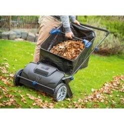 LUX-TOOLS Laub- Und Rasensammler LS-53 Mit Fangkorb -Haushaltswaren Geschäft 4048121637046 40