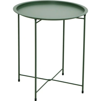 Beistelltisch Satipo Rund Grün Ø 46 Cm X 51 Cm 1 Beistelltisch Satipo Rund Grün Ø 46 Cm X 51 Cm