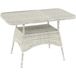 Lounge-Set Kalgan 6-teilig Wicker Eisgrau (B-Ware) 28 Lounge-Set Kalgan 6-teilig Wicker Eisgrau (B-Ware) -Haushaltswaren Geschäft 4048126625642 100