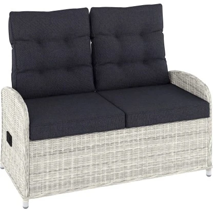 Lounge-Set Kalgan 6-teilig Wicker Eisgrau (B-Ware) 3 Lounge-Set Kalgan 6-teilig Wicker Eisgrau (B-Ware) – Bild 3
