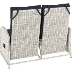 Lounge-Set Kalgan 6-teilig Wicker Eisgrau (B-Ware) 24 Lounge-Set Kalgan 6-teilig Wicker Eisgrau (B-Ware) -Haushaltswaren Geschäft 4048126625642 50