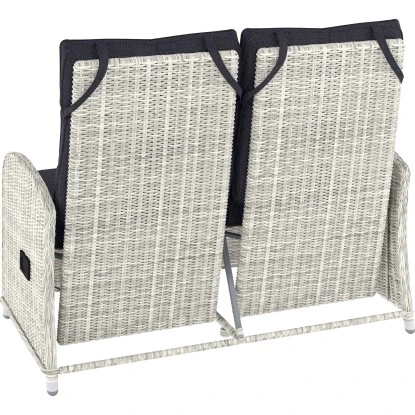 Lounge-Set Kalgan 6-teilig Wicker Eisgrau (B-Ware) 5 Lounge-Set Kalgan 6-teilig Wicker Eisgrau (B-Ware) – Bild 5
