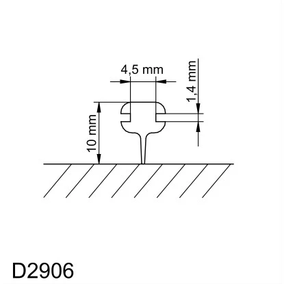 Schulte Kunststoff-Dichtprofil Waagerecht Für Badewannenfaltwände Komfort 2 Schulte Kunststoff-Dichtprofil Waagerecht Für Badewannenfaltwände Komfort – Bild 2