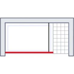 Schulte Alexa Style 2.0 Duschwand Walk In BlackStyle Atelier 1 Dekor 90 X 200cm -Haushaltswaren Geschäft 4060991056772 2053 6