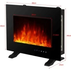 El Fuego Elektrokamin Aarau II Schwarz 900/2000 W 22 El Fuego Elektrokamin Aarau II Schwarz 900/2000 W -Haushaltswaren Geschäft 4250373262819 2240 S 3