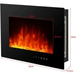 El Fuego Elektrokamin Aarau II Schwarz 900/2000 W 26 El Fuego Elektrokamin Aarau II Schwarz 900/2000 W -Haushaltswaren Geschäft 4250373262819 2240 S 8