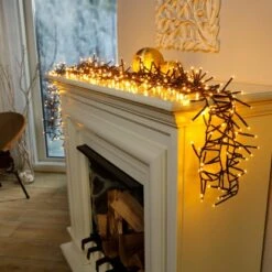 Amare LED-Lichterkette Galaxie 400 LEDs Mit Fernbedienung 6,7 M Warmweiß -Haushaltswaren Geschäft 4251083906468 4655 05