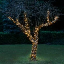 Amare LED-Lichterkette Galaxie 400 LEDs Mit Fernbedienung 6,7 M Warmweiß -Haushaltswaren Geschäft 4251083906468 4655 07