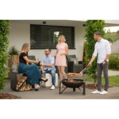 Westmann Premium Grill Feuerstelle Inkl. Grillrost Ø 70 Cm X 75 Cm Schwarz 13 Westmann Premium Grill Feuerstelle Inkl. Grillrost Ø 70 Cm X 75 Cm Schwarz -Haushaltswaren Geschäft 4260280773407 1741 AB 02