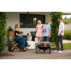 Westmann Premium Grill Feuerstelle Inkl. Grillrost Ø 70 Cm X 75 Cm Schwarz 17 Westmann Premium Grill Feuerstelle Inkl. Grillrost Ø 70 Cm X 75 Cm Schwarz -Haushaltswaren Geschäft 4260280773407 1741 AB 06