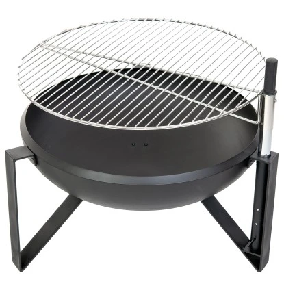 Westmann Premium Grill Feuerstelle Inkl. Grillrost Ø 70 Cm X 75 Cm Schwarz 1 Westmann Premium Grill Feuerstelle Inkl. Grillrost Ø 70 Cm X 75 Cm Schwarz