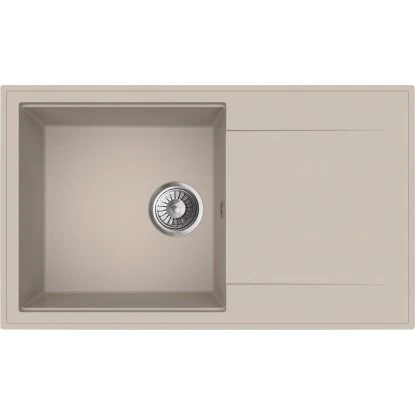 Miló Einbauspüle Granitverbundstoff Palladio 86 Sand 1 Miló Einbauspüle Granitverbundstoff Palladio 86 Sand