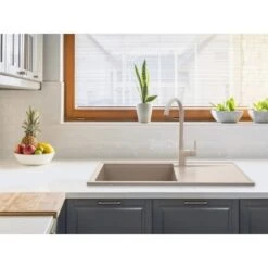 Miló Einbauspüle Granitverbundstoff Palladio 86 Sand 5 Miló Einbauspüle Granitverbundstoff Palladio 86 Sand -Haushaltswaren Geschäft 5903140018087 30