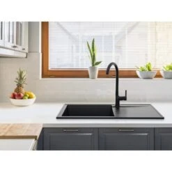 Miló Einbauspüle Granitverbundstoff Palladio 86 Schwarz 5 Miló Einbauspüle Granitverbundstoff Palladio 86 Schwarz -Haushaltswaren Geschäft 5903140018094 30