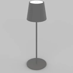 Brilo LED-Akku-Tischleuchte 3 W Anthrazit -Haushaltswaren Geschäft 684124 1675 03