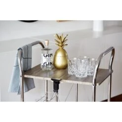 Wenko Servierwagen Liky Holzdekor Zusammenklappbar -Haushaltswaren Geschäft 686865 1068 07