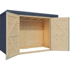 Bertilo Gartenschrank Box Bike 103 Cm X 207 Cm Anthrazit FSC® -Haushaltswaren Geschäft 742686005288 11021300 S 03
