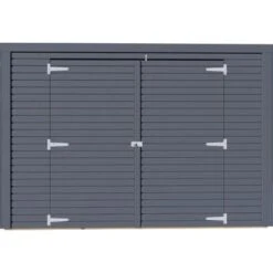 Bertilo Gartenschrank Box Bike 103 Cm X 207 Cm Anthrazit FSC® -Haushaltswaren Geschäft 742686005288 11021300 S 04
