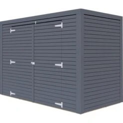 Bertilo Gartenschrank Box Bike 103 Cm X 207 Cm Anthrazit FSC® -Haushaltswaren Geschäft 742686005288 11021300 S 05