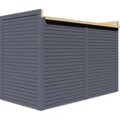 Bertilo Gartenschrank Box Bike 103 Cm X 207 Cm Anthrazit FSC® -Haushaltswaren Geschäft 742686005288 11021300 S 07