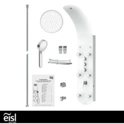 Eisl Duschpaneel Karibik 3 In 1 Mit Regendusche Sechs Massagedüsen Weiß 15 Eisl Duschpaneel Karibik 3 In 1 Mit Regendusche Sechs Massagedüsen Weiß -Haushaltswaren Geschäft 7663628 2759 6