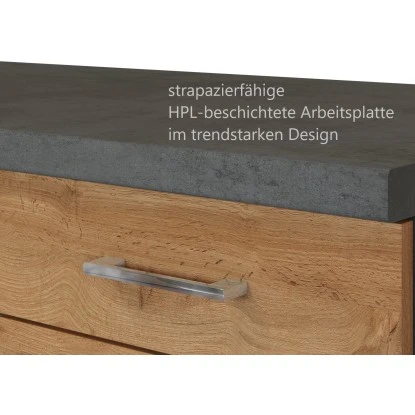 Held Möbel Unterschrank Sorrento 100x85x60 Cm 2 Tür. 2 Schubk. + Boden Wotan. 7 Held Möbel Unterschrank Sorrento 100x85x60 Cm 2 Tür. 2 Schubk. + Boden Wotan. – Bild 7