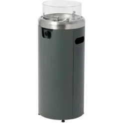 Buschbeck Terassenheizer Loungefeuer Faro Grau 7,5 KW -Haushaltswaren Geschäft 870668 4224 4
