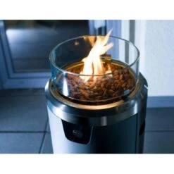 Buschbeck Terassenheizer Loungefeuer Faro Grau 7,5 KW -Haushaltswaren Geschäft 870668 4224 8