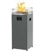 Buschbeck Terassenheizer Loungefeuer Malta Grau 7,5 KW