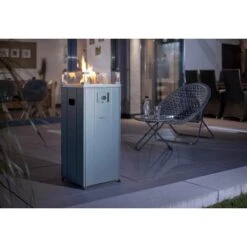 Buschbeck Terassenheizer Loungefeuer Malta Grau 7,5 KW -Haushaltswaren Geschäft 870675 4224 14