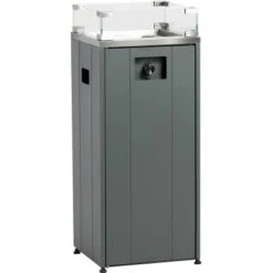 Buschbeck Terassenheizer Loungefeuer Malta Grau 7,5 KW -Haushaltswaren Geschäft 870675 4224 4