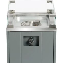 Buschbeck Terassenheizer Loungefeuer Malta Grau 7,5 KW -Haushaltswaren Geschäft 870675 4224 7