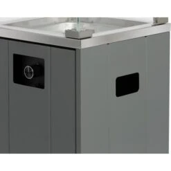 Buschbeck Terassenheizer Loungefeuer Malta Grau 7,5 KW -Haushaltswaren Geschäft 870675 4224 8