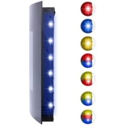 El Fuego Elektrokamin Davos (Zürich 2.0) Schwarz LED-Beleuchtung Dimmbar 2 KW -Haushaltswaren Geschäft 8 2240 AY6191 Detailfoto 6